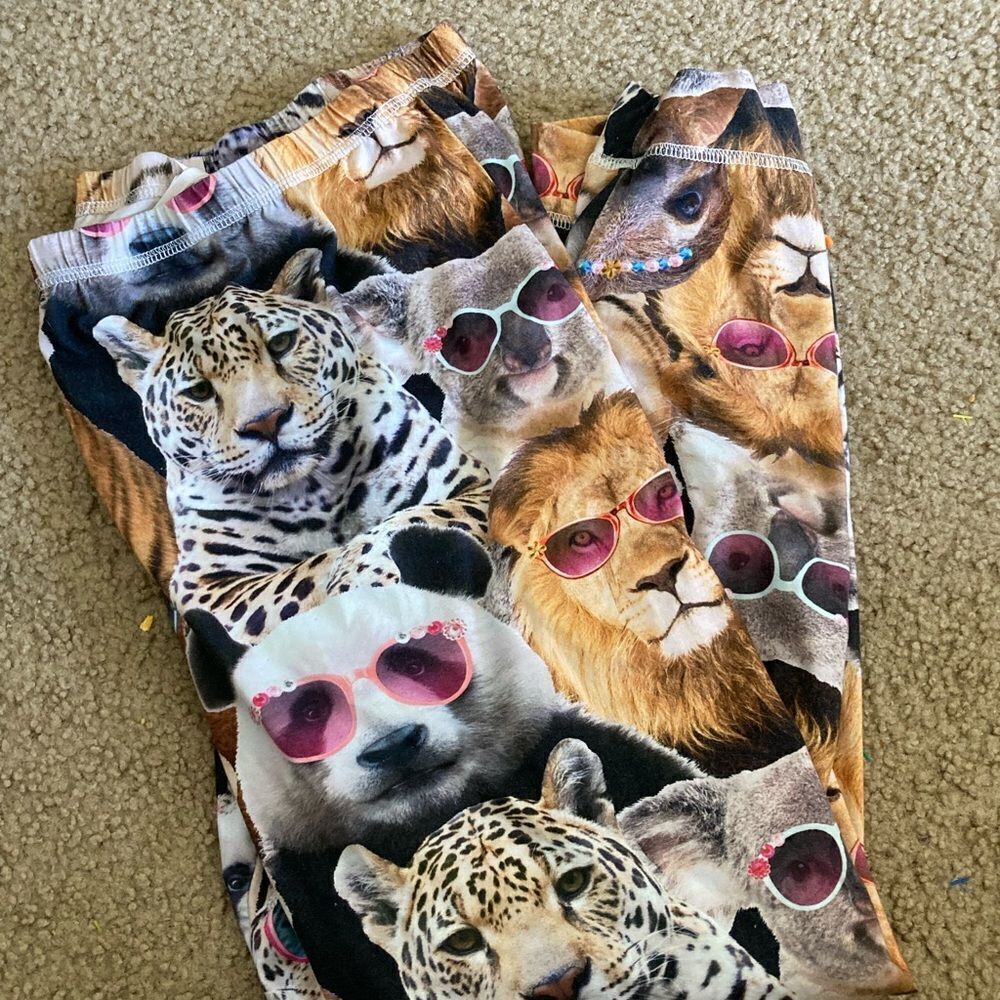 Womens Funny Animal Pattern Leggings